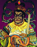 门神 绘画素材