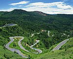 盘山道 道路