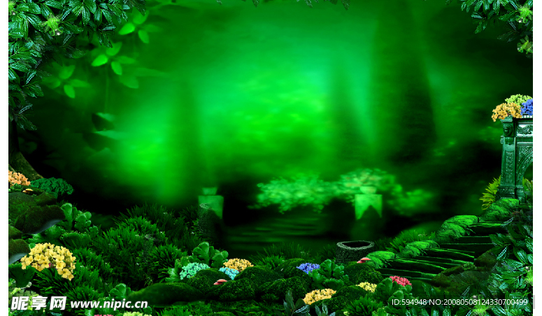 绿色的精灵王国