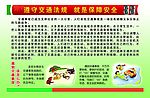 交通法规宣传栏