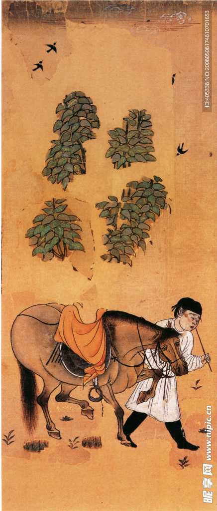 侍马图