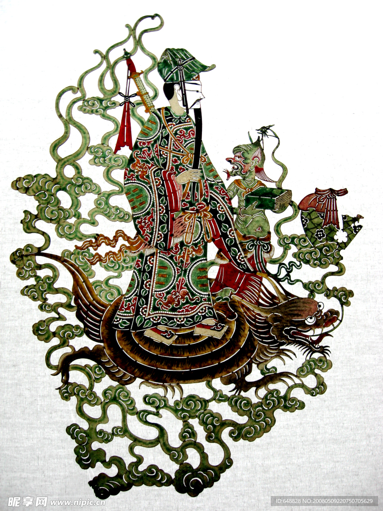 皮影—八仙