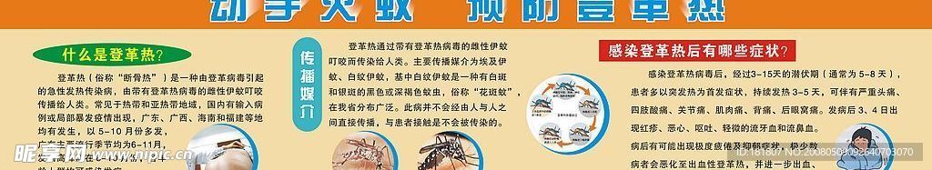登革热宣传板报