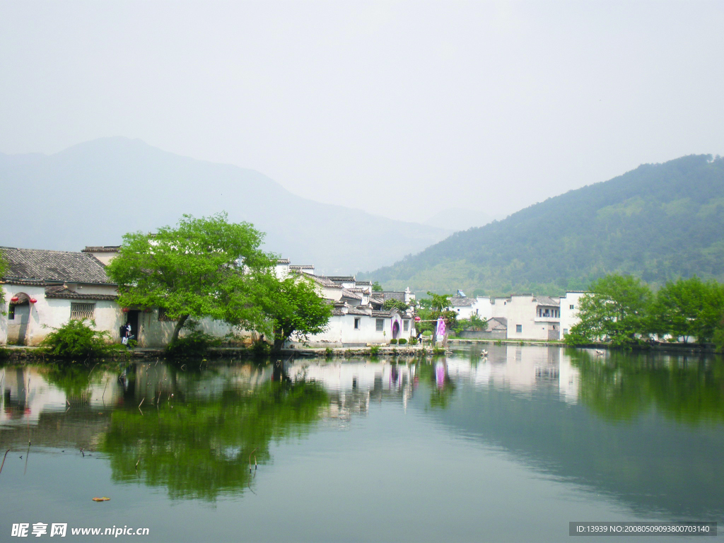 宏村全景