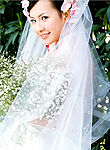 美女婚纱照