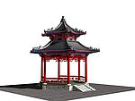 凉亭(模型帖图全)