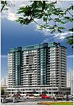 太阳大厦商住楼模型有材质
