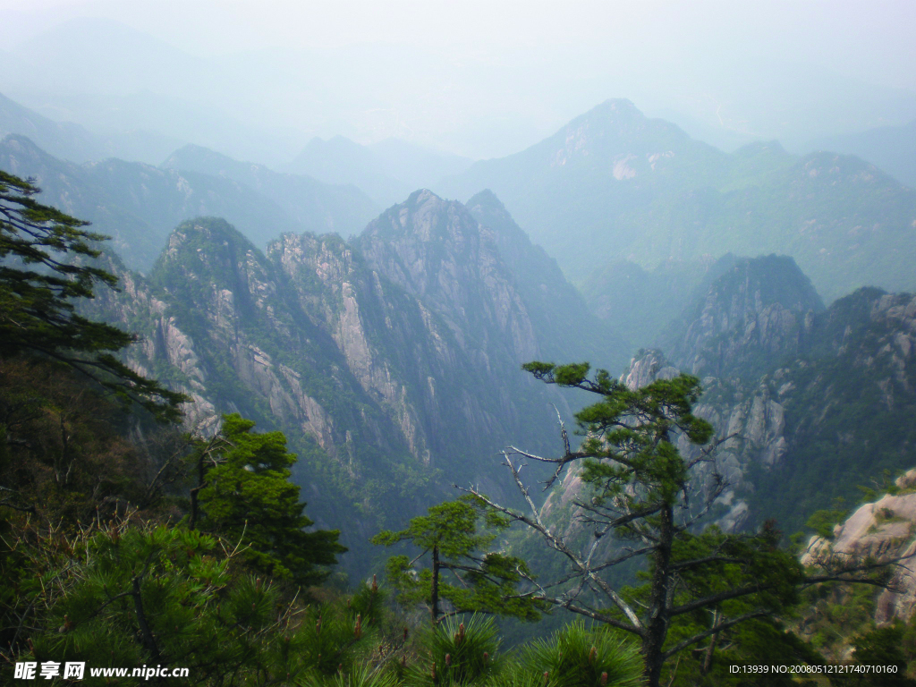 黄山远景