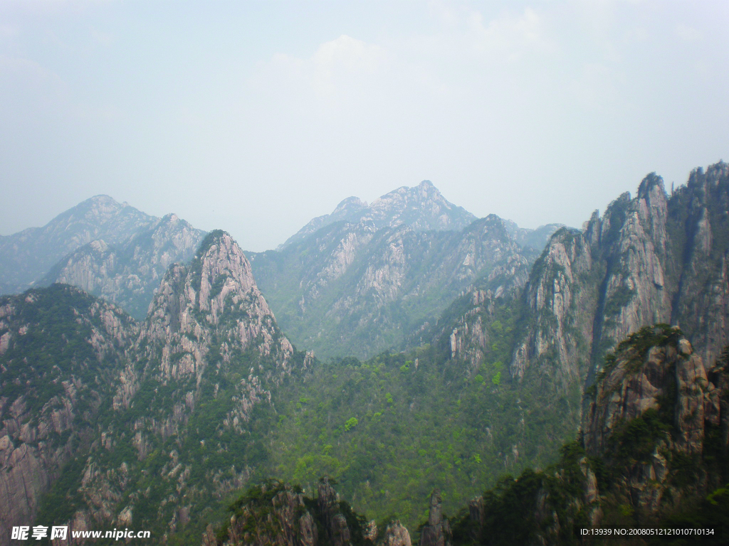 黄山远景