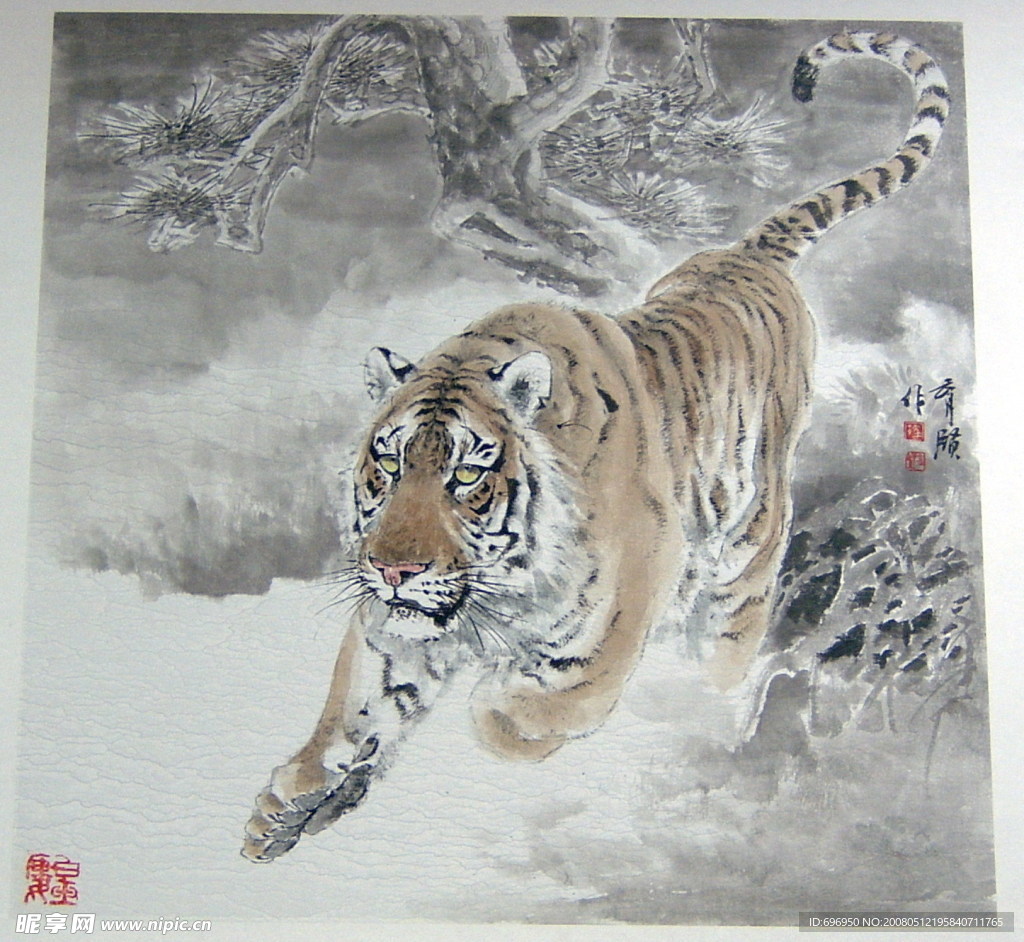 猛虎下山