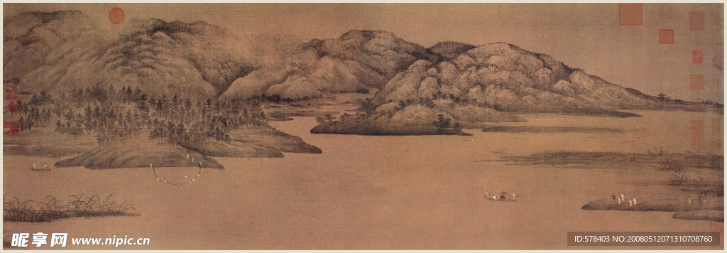 五代  董源  潇湘图