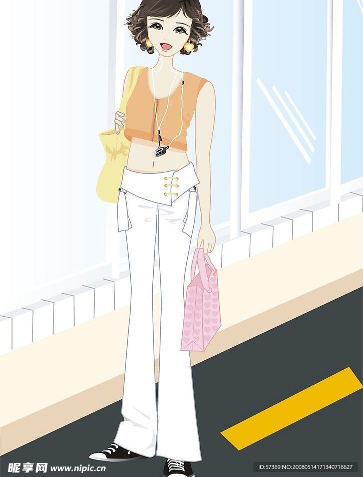 美女