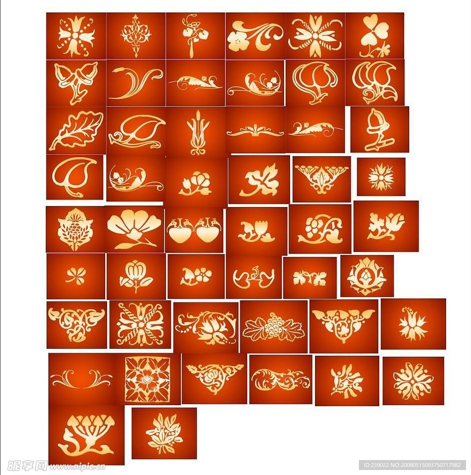 植物花纹