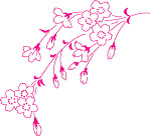 一串花