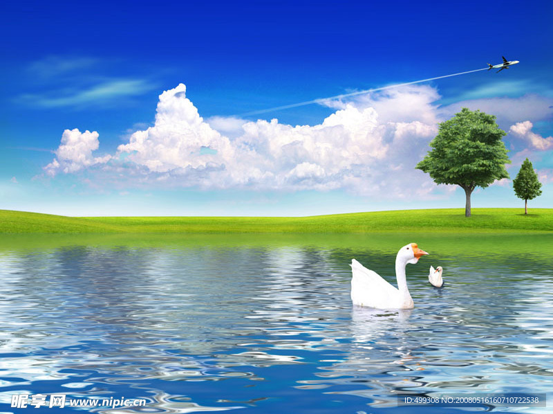 自然美景