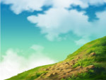 动画背景----蓝天绿地