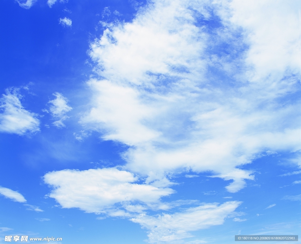 蓝天 白云