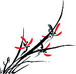 国画—兰花