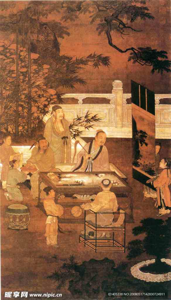 十八学士图