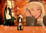 2008最新模板之 {惟有时光(含人物)}跨页写真模板