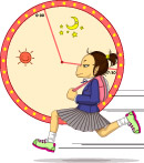 卡通学校生活