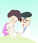 婴儿就医