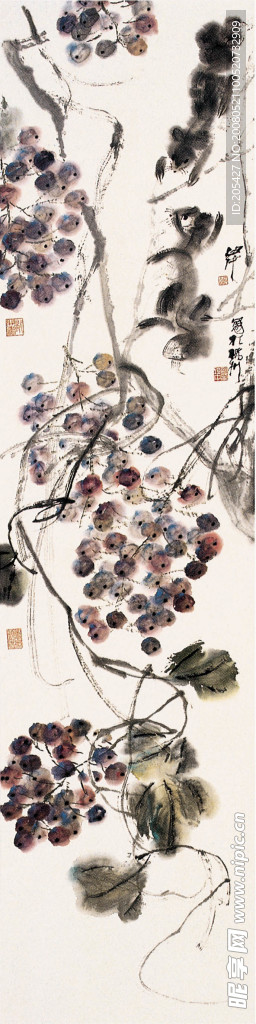 国画，水墨，大师作品，