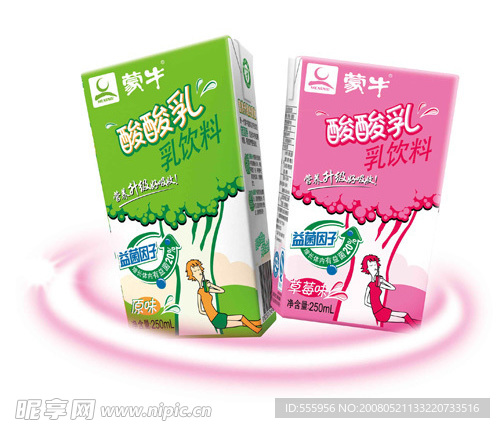 蒙牛包装组合