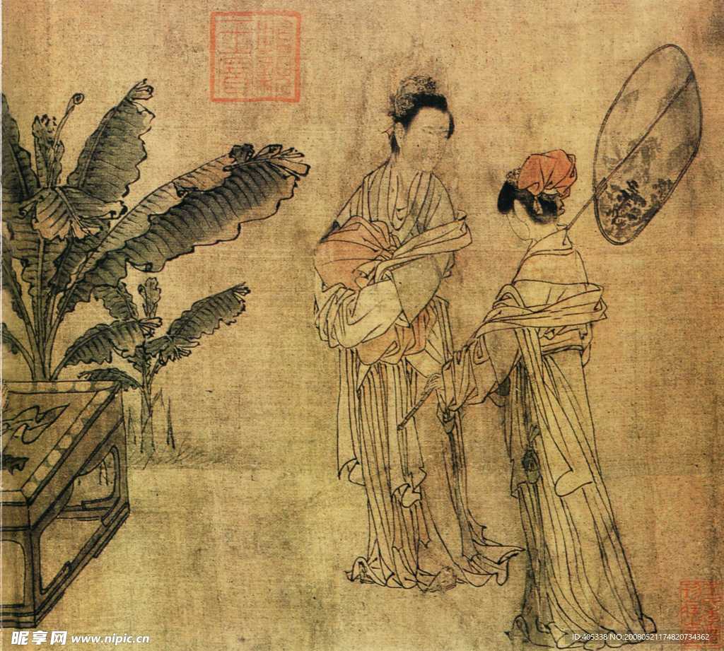 消夏图二