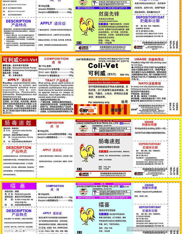 兽药的商标