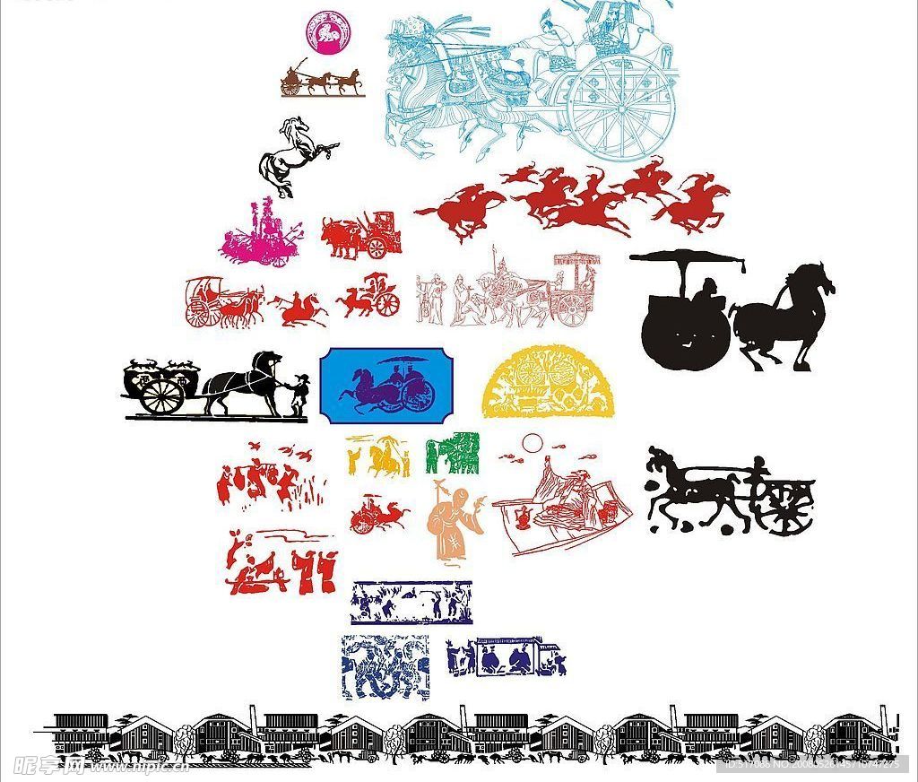 古代马车