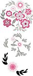 北欧风格花底纹