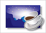 矢量咖啡杯