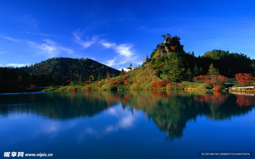 美丽的山峰