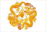 一组不可多得的精美团龙