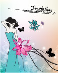 花纹美女