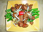 菜远瓜柳猪颈肉