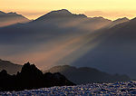 晚照金山