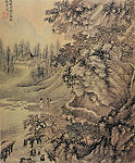 山水画,山里人家
