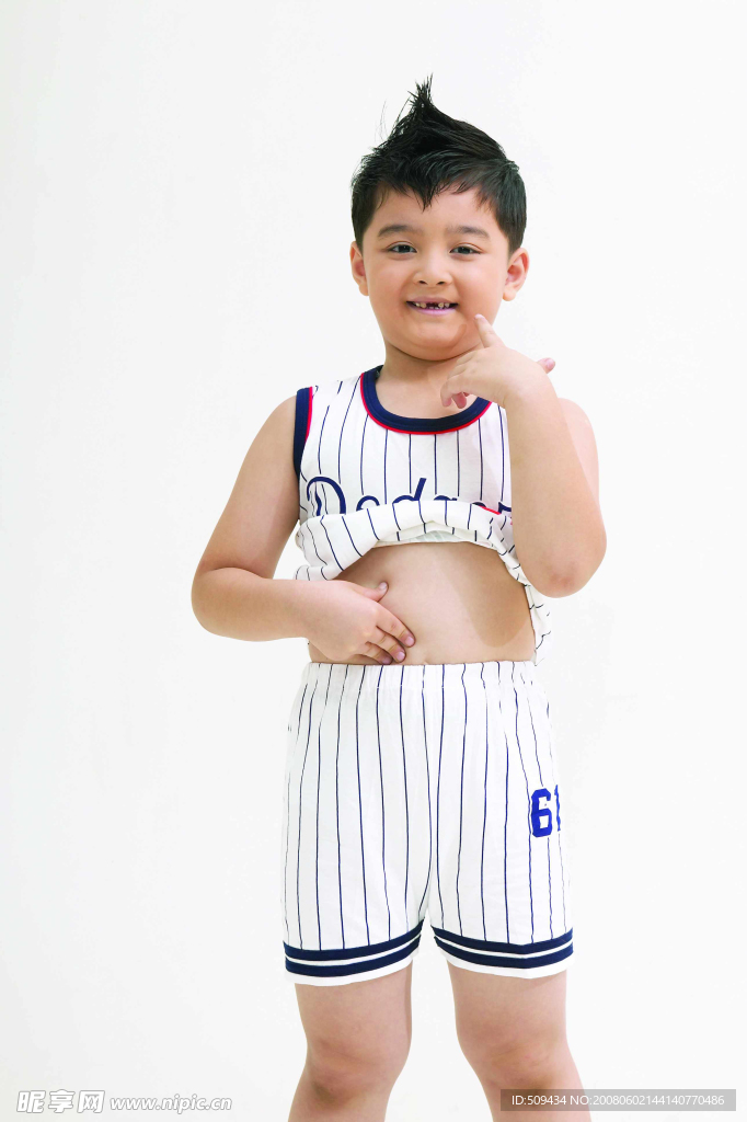 健康小男孩
