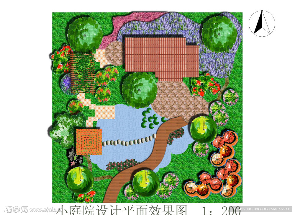 庭院 平面图