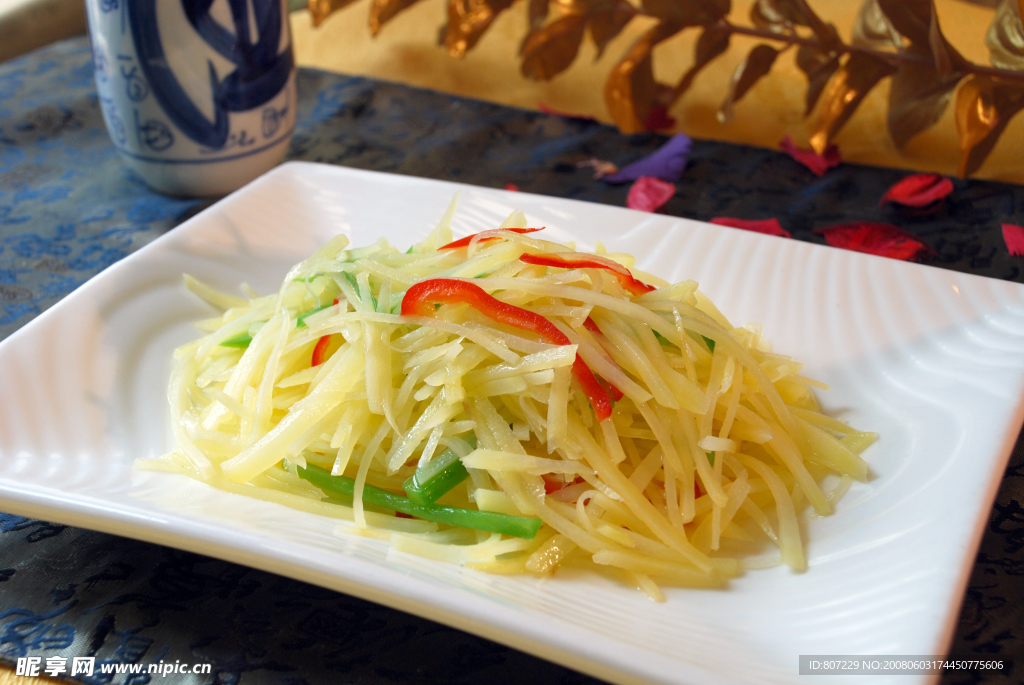 青椒土豆丝