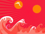 夏日海边