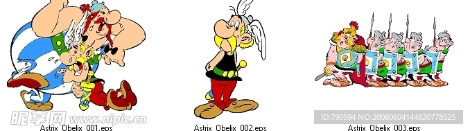 阿斯特利斯和奥普利斯 Asterix and Obelix