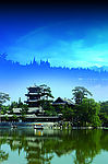 湖光山色