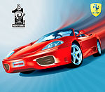 Ferrari F360 跑车矢量素材