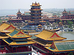 三仙山全景图