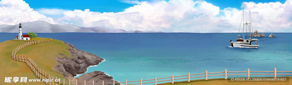 海边