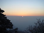 黄山日出