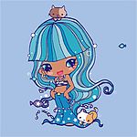 卡通女孩